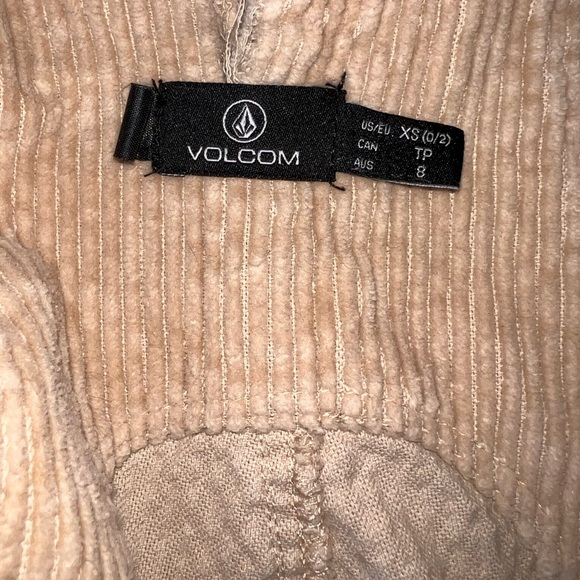 Volcom Women’s Corduroy Overalls size XS - Picture 5 of 5